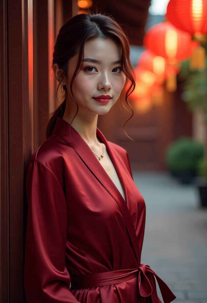山谷间的追逐场景